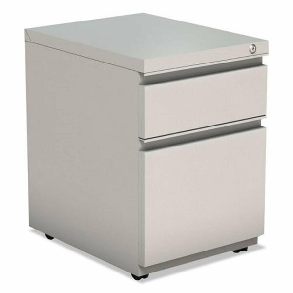 Fine-Line ALE Two-Drawer Metal Pedestal File with Full Length Pull, Gray FI288361